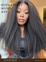 Kinky Yaki Straight 100% Human Hair Bundles 15A Grade 16 18 20inch | Soft Full & Thick From Root To Tip,Minimal Shedding & Tangle Resistan,Natural Color Easy To Blend,Reusable With Proper Care - Image 6