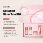 medicube Glass Skin Collagen Trial Kit - Mini Skincare Set | Korean Skincare Set, Ideal Gifts for women, 4-Step Skincare Set for glowy skin, Travel Eseentials - Image 3
