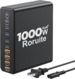 1000W USB C Charging Station, 120W PD GaN5 Super Fast USB C Charger Block | Roruite Type C for PC Laptop MacBook Pro/Air 10 Port Charger Compatible with iPhone 17 16 15 14 13 12 Pro Max, iPad, Galaxy - Image 2