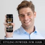 Goiple 3PCS Hair Styling Powder 1.05oz Natural Look Styling for Men Volumizing & Texturizing Powder Flexible Hold Easy to Apply Texture with No Oil/Greasy/Residue - Image 9