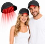 Red Light Therapy Hat, Laser Hair Growth Cap for Men & Women, Black | 650nm LLLT Hair Loss Solution, Full Scalp Coverage Treatment, Daily Use, Cordless & Rechargeable - Image 2