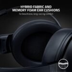 Razer Kraken V3 X Wired USB Gaming Headset, Lightweight, Black | TriForce 40mm Drivers, HyperClear Cardioid Mic, 7.1 Surround Sound, Chroma RGB Lighting - Image 6