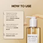 SKIN1004 Madagascar Centella Light Cleansing Oil 6.76 fl.oz, 200ml | Gentle Oil Cleanser for Face, Korean Facial Cleanser, Double Cleansing | Gentle Oil Cleanser for Deep Cleansing, Daily Makeup Remover, Facial Cleanser with Madagascar Centella, Korean Skin Care - Image 8