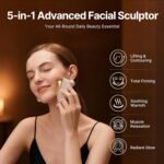 GS5 Electric Heated Gua Sha Tool, Red Light Face Massager, Pink | Brass Facial Massager with Vibration, Beauty Device for Face & Neck, Skin Firming Device for Facial Sculpting, Gift for Women - Image 6