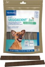 C.E.T. Veggiedent Fr3sh & Zen Plaque and Tartar Control Chew for Dogs, XS | Calming dog dental chews, L-theanine dog calming chew, plant based chews, VOHC approved for plaque & tartar - Image 2