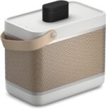 Bang & Olufsen Beolit 20 Portable Bluetooth Speaker - Grey Mist | Wireless Charging, Loud 360 Degree Sound, Home and Outdoor, Qi Phone Charger Pad - Image 13