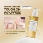 SKIN1004 Madagascar Centella Light Cleansing Oil 6.76 fl.oz, 200ml | Gentle Oil Cleanser for Face, Korean Facial Cleanser, Double Cleansing | Gentle Oil Cleanser for Deep Cleansing, Daily Makeup Remover, Facial Cleanser with Madagascar Centella, Korean Skin Care - Image 4