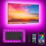 MATICOD LED Lights for TV Led Backlight, 9.84ft RGB Led Strip Lights USB TV Lights Behind 32-43in, APP Remote Control Music Sync TV Led Light for Bedroom Gaming Home Décor - Image 2