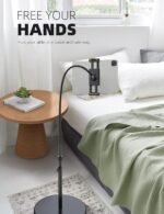 Lamicall Tablet Floor Stand Holder - Bed Gooseneck Mount for 4.7-13" iPad | 63" Adjustable Height, 10.6lb Ultra Stable Base,Flexible Arm for iPad Pro Air Mini, Galaxy Tab, Kindle, Phones - Image 5