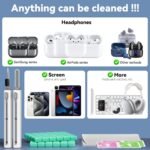 for AirPods Cleaning Kit with Cleaner Pen&Cleaning Putt-Green | 48 Pack Multifunction Deep Cleaner Tool Headphones for Airpods Pro 4 3 2 1 Generation Phone Charging Port,Earbuds - Image 3