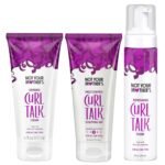 Not Your Mother's Curl Talk Sculpting Gel, Curl Defining Cream, & Curl Foam | Frizz Control Gel, Defining Cream, & Refreshing Curl Foam - 6 & 8 fl oz - Formulated with Rice Curl Complex - Citrus Jasmine - Image 2