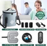 Ice Machine for Knee After Surgery w/Compression, Hip Replacement Cold Therapy Machine, Cryocuff Wrap Pack for Shoulder Recovery, ACL Cold Circulation System - Image 8