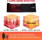 Red Light Therapy Belt, Infrared Light Therapy Wrap Red Light Therapy Device for Body with Timer for Women Men Gift - Image 6