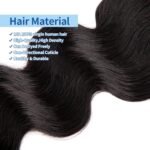 16A Raw Human Hair Bundles Body Wave Bundles Human Hair 18 20 22Inch Unprocessed Virgin Human Hair Extensions Body Wave 3 Bundles Real Human Hair Bundles weave bundles human hair Triple Lifespan - Image 9