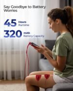 TENS Unit Muscle Stimulator for Back Pain Relief, Model SM9055 | 3-IN-1 TENS Machine, 36 Modes 20 Intensities, Portable Travel Home Use, 12 Pads for Back Shoulder Sciatica, Gift for Dad Mom - Image 6