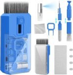 Keyboard Cleaner & Laptop Cleaning Kit, All-in-1 for Computer PC, SkyBlue | Electronics Deep Cleaning Reusable Brush Tool, Screen-Safe Spray, for iPhone iPad Macbook Airpod Camera, Gaming Accessories - Image 2