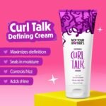 Not Your Mother's Curl Talk Sculpting Gel, Curl Defining Cream, & Curl Foam | Frizz Control Gel, Defining Cream, & Refreshing Curl Foam - 6 & 8 fl oz - Formulated with Rice Curl Complex - Citrus Jasmine - Image 6