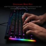 Redragon K580 Wired RGB Mechanical Gaming Keyboard, Macro Key & Media Wheel | 5 On-Board Keybinding Buttons for MMO MOBA Games, Dedicated Media Controls, Classic Tactile Blue Switch for Hype Typing Feel - Image 9