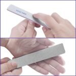 Nail Files (12 Pack), 100/180 Grit Emery Boards Nail File for Natural Nails and Acrylic Nails, Double Sided Emory Boards limas para unas acrilicas Profesional Fingernail Filer Reusable Manicure Gray - Image 6