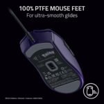 Razer Cobra Wired Gaming Mouse, 58g Lightweight, Pokemon Gengar Edition | Gen-3 Optical Switches, Chroma RGB Lighting Underglow, 8500 DPI Optical Sensor, 100% PTFE Mouse Feet, Speedflex Cable - Image 8