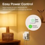 Linkind Matter Smart Plug, Work with Apple Home, Alexa, Siri, Google Home | Smart Outlet Timer & Schedule, Smart Home, 15A/1800W, APP Remote Control, ETL Certified, 2.4G Wi-Fi Only, 6 Pack - Image 10