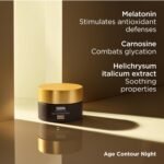ISDIN Isdinceutics Age Contour Face & Neck Night Cream, Melatonin, 1.8 oz | Firms & Improves Skin Texture, Calms & Offers Comfort to the Skin, Suitable for Sensitive Skin, Dermatologist Recommended - Image 9