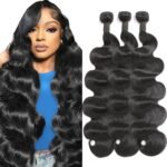 16A Raw Human Hair Bundles Body Wave Bundles Human Hair 18 20 22Inch Unprocessed Virgin Human Hair Extensions Body Wave 3 Bundles Real Human Hair Bundles weave bundles human hair Triple Lifespan - Image 2