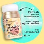 Non-Aerosol Dry Shampoo Powder - Lavender - 0.42 oz Travel - Image 5