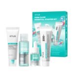 Anua Salmon DNA PDRN Glow Essential Starter Kit, Hyaluronic Acid Skincare Set, Glass Skin Routine with Firming & Hydrating Cleanser, Toner, Serum & Cream, Mini Travel Essentials, Korean Skincare Gift - Image 2