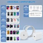 [Apple Certified] Magnetic Wireless Charger, 10FT Long 25W iPhone Magsafe Charger Fast Phone Charging Pad Wireless Magnetic Braid Cable Charge for iPhone 17/17 Pro/17 Pro Max/Air/16 ProMax/15/14/13/12 - Image 7