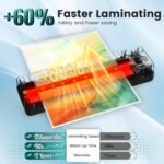 MAXDONE Laminator Machine 11x17-4-in-1 Thermal Cold Laminator 13 Inch | Laminating Machine with Sheets, Paper Trimmer & Corner Rounder, Fast Warm-up for Laminator A3/A4/A5, Home Office School - Image 5