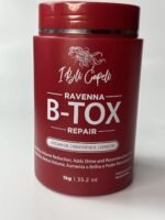 I Belli Capelli Ravenna Repair Hair B-tox -Cirugia Capilar para el Cabello, Formaldehyde-Free- B-tox Capilar Para El Cabello, Long Lasting Anti-Frizz, Smoothing, Btox Hair Treatment 35.2 oz(1kg) - Image 9