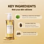 SKIN1004 Madagascar Centella Light Cleansing Oil 6.76 fl.oz, 200ml | Gentle Oil Cleanser for Face, Korean Facial Cleanser, Double Cleansing | Gentle Oil Cleanser for Deep Cleansing, Daily Makeup Remover, Facial Cleanser with Madagascar Centella, Korean Skin Care - Image 7