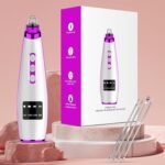 Blackhead Remover Vacuum, Facial Pore Extractor, 5 Suction Levels, 5 Probes | USB Rechargeable Pore Cleaner, Electric Comedone Whitehead Extractor Tools, 4 Stainless Steel Tools - Image 8