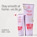First Aid Beauty KP Bump Eraser Body Scrub with 10% AHA - Dermatologist-Tested Keratosis Pilaris Exfoliator - Support for Rough Bumps, Uneven Skin Texture & Strawberry Skin - Sensitive Skin - Image 9
