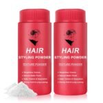 DAMUSI 2Pack Hair Texture Styling Powder for Men & Women,Strong Hold 0.52Oz | Mattifying Hair Texturizing Volume Powder with Matte Finish, Easy to Apply for All Hair Styles - Image 2