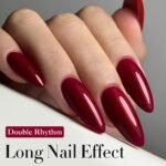 Double Rhythm 15ML Gel Nail Polish Pure Sheer Same Color Same Bottle Soak Off Gel Polish Art Manicure Salon DIY at Home for Women (Burgundy-A1129) - Image 7