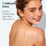 7 Sizes 831 Counts Pimple Patches Variety Pack for Face, Back | Hydrocolloid, Large Blemish Patches for Body, Chin, Chest, Cheek, Shoulder, Neck, Forehead (Dot, Moon, Rectangular, Square) - Image 5