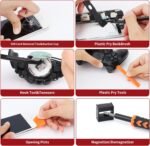 59 in 1 Small Magnetic Precision Screwdriver Set With Case | Multi-bit Screwdriver Set, Professional Electronic Tools Kit for iPhone, MacBook, Computer, Laptop, PC, RC, PS4, Xbox, Watch - Image 7