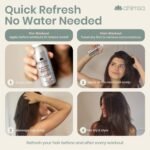 Ahimsa Non Aerosol Clean Dry Shampoo Mist Spray No White Residue (4oz) | Natural Hair & Body Care, Plant-Based Formula, Hydration, Frizz Control, Post-Workout Care, Clean Beauty - Image 8