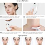 Face Neck Tool for Skin Care, Electric Neck Face Lifting Device for Wrinkle Removal (White) - Image 6