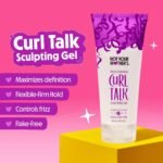 Not Your Mother's Curl Talk Sculpting Gel, Curl Defining Cream, & Curl Foam | Frizz Control Gel, Defining Cream, & Refreshing Curl Foam - 6 & 8 fl oz - Formulated with Rice Curl Complex - Citrus Jasmine - Image 7