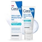 CeraVe Ultra-Light Moisturizing Gel, Niacinamide Face Moisturizer, 1.75oz | Oil-Free Hyaluronic Acid & Ceramide Gel Skin Care Formula Hydrates To Act As A Lightweight Moisturizer For Oily Skin - Image 2