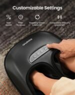 RENPHO Shiatsu Foot Massager with Heat, 3 Compression Levels, Deep Kneading | 2 Kneading Speeds, Plantar Fasciitis Foot Care, FSA Eligible HSA Store, Fits Up to Size 13", Birthday Gift for Men Women - Image 3
