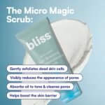 Bliss Micro Magic Microdermabrasion Face Scrub - 3.4 Fl Oz - Gentle Formula - Image 3