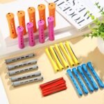 68 Pcs Hair Perm Rods Set - 6 Sizes Plastic Cold Wave Rods with Rat Tail Combs Hair Styling Clips, Perming Rods for Long Short Natural Hair Hairdressing Tools - Image 6