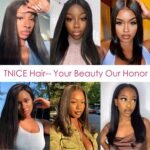 13x4 Lace Frontal Closure Ear to Ear HD Lace Frontal 12 Inch | Brazilian Straight Frontal Lace Closure,Virgin Human Hair Frontal,Natural Black, 150% Density - Image 6