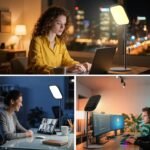 10in Zoom Lighting for Computer, Full-Screen LED Video Conference Light, Desk Ring Light with Stand and Phone Holder for Video Call, Webcam, Home Office, Podcast, Online Meeting, Live Streaming - Image 7