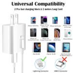 iPhone Charger Fast Charging,iPhone Fast Charger 2Pack Type C Fast Charger Block Plug Adapter 6FT USB-C to Lightning Cable Cord for iPhone14/13/13 Pro/12 Pro/12 Pro Max/11/Xs Max/XR/X/SE,iPad,AirPods - Image 4
