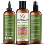 Blend Of Pure Rosemary Oil For Hair Growth 6 Fl Oz With Castor, Batana Oil | Infused With Biotin & Vitamin E-Blend of Effective Hair Oils for Hair Growth-Strengthening Treatment - VITAL AFFAIR - Image 3